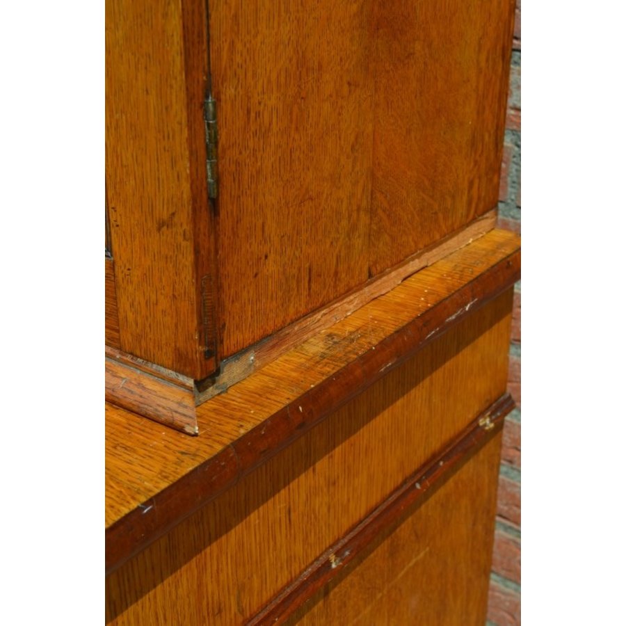 2-delige antieke eiken buffetkast-6