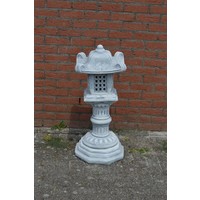 thumb-Betonnen Japanse lantaarn – decoratief tuinbeeld zonder verlichting-1