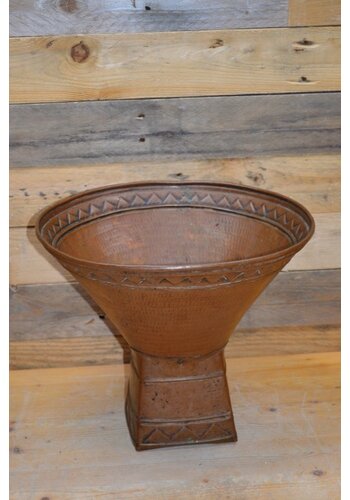 Koperen decoratieschaal 
