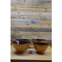 thumb-Set van 4 oosterse bamboe schalen-3