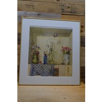 thumb-Bloemenposter in lijst naar schilderij van Matthijs Röling-1