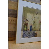 thumb-Bloemenposter in lijst naar schilderij van Matthijs Röling-3