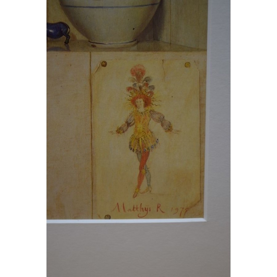 Bloemenposter in lijst naar schilderij van Matthijs Röling-5