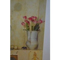 thumb-Bloemenposter in lijst naar schilderij van Matthijs Röling-7
