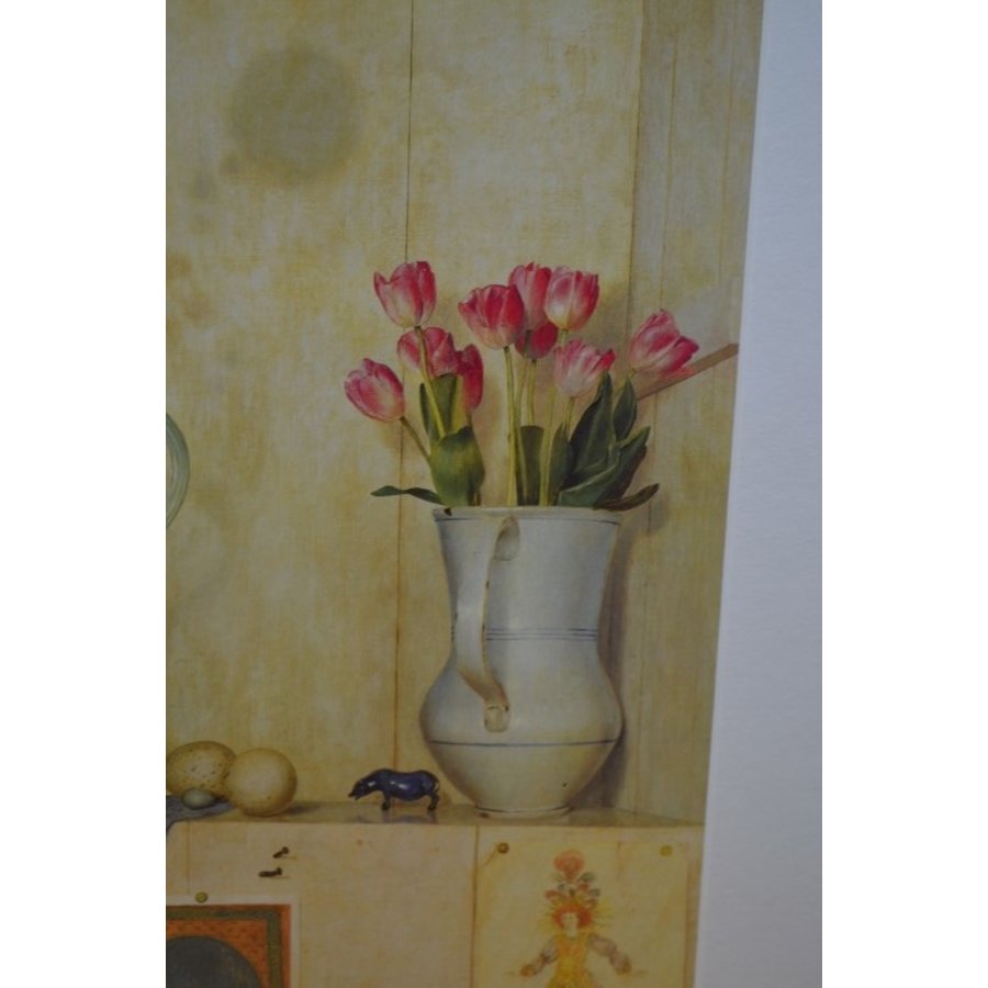 Bloemenposter in lijst naar schilderij van Matthijs Röling-7