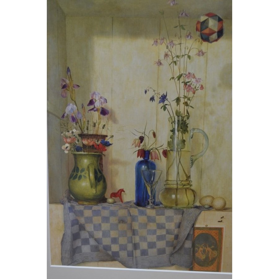 Bloemenposter in lijst naar schilderij van Matthijs Röling-8