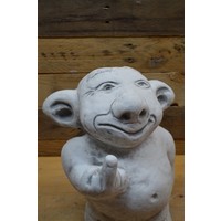 thumb-Grote betonnen trol die middelvinger opsteekt – grappig tuinbeeld-6