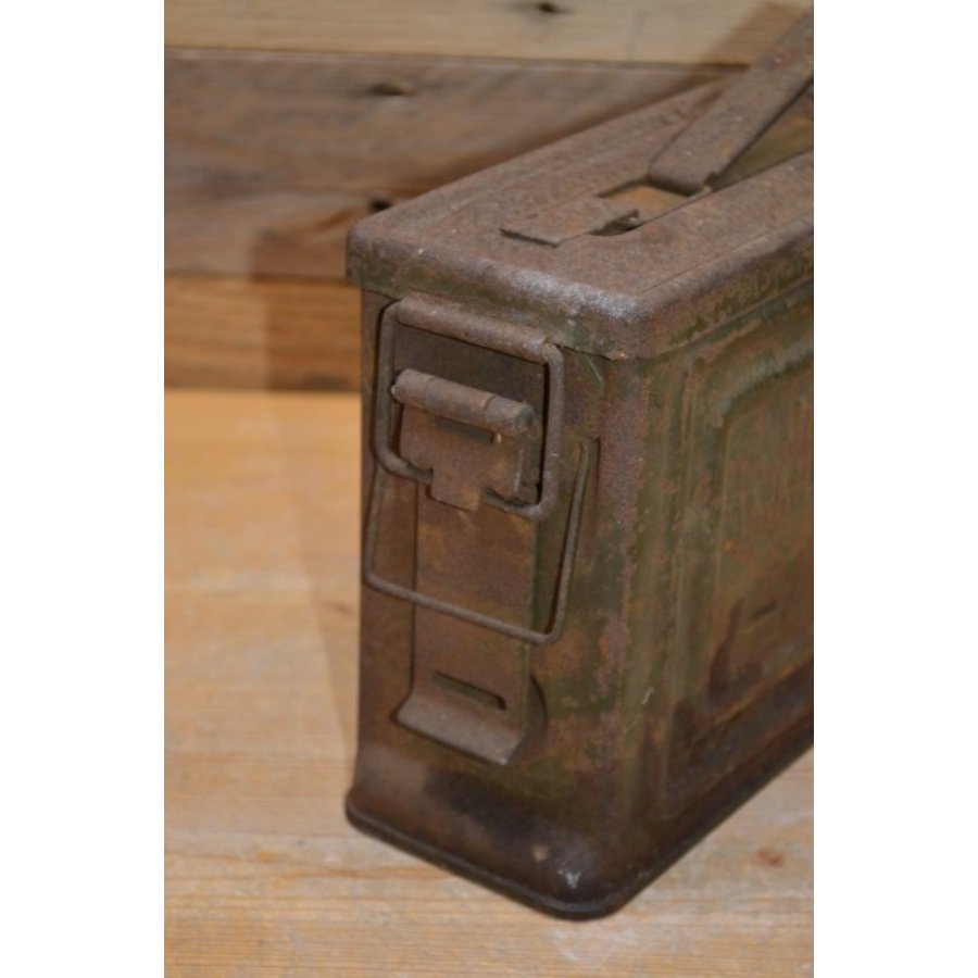 Oude metalen munitiekist Reeves US-6