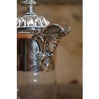 thumb-Glazen schenkkan met metaal-5