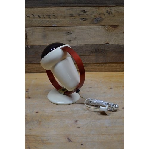 Retro rode lamp Philips Infraphil 