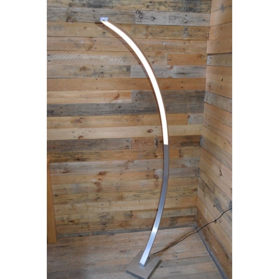 Designlamp gebogen RVS-1