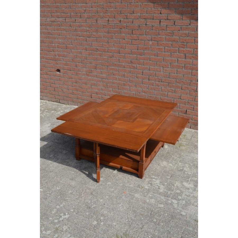 Gewond raken compact deze Klassieke eiken salontafel │ Unieke tafel │ Uitklapbaar │ Loodsvol.com -  Loodsvol.com