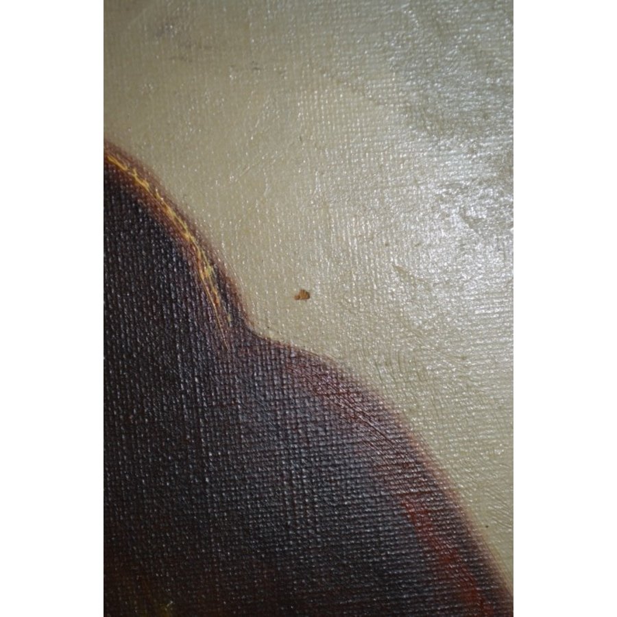 Schilderij jongen met sigaret-6