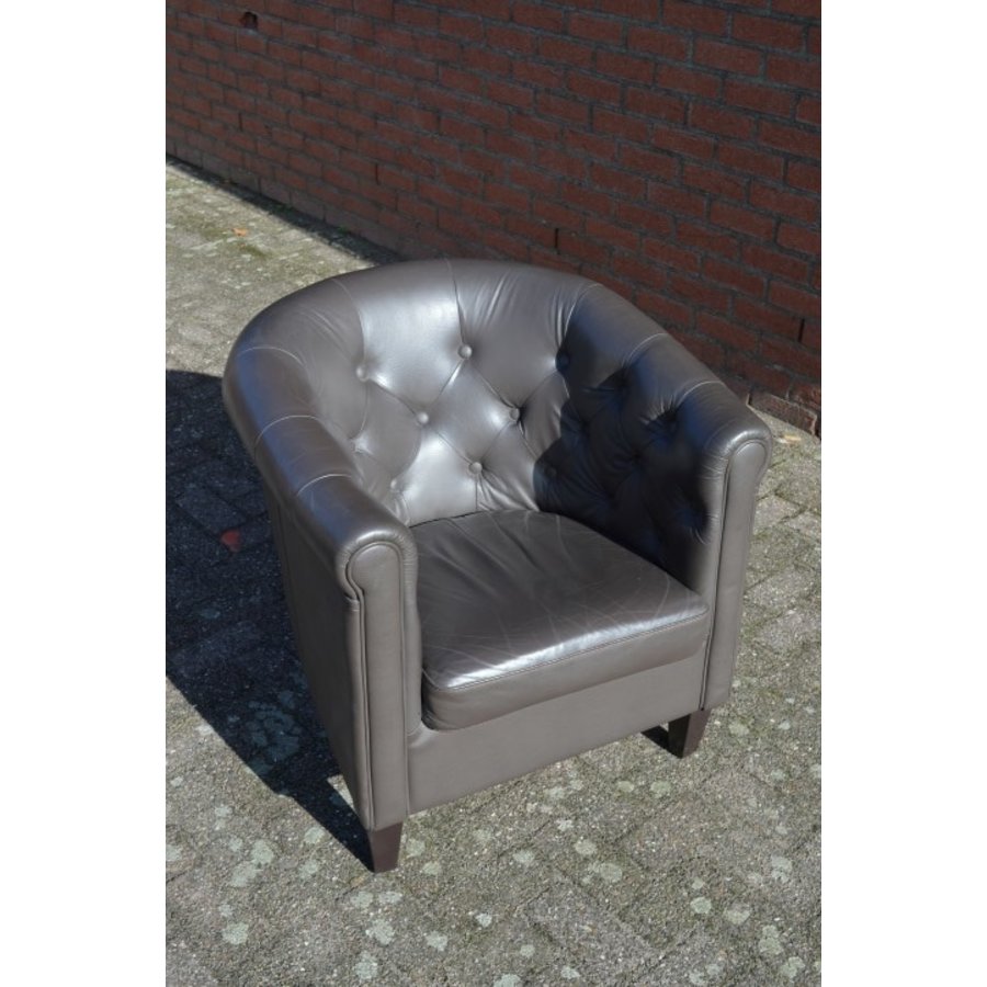 Armfauteuil Chesterfield look-1
