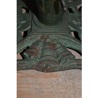 thumb-Groene metalen kerstboomstandaard voor kleine kerstboom-3