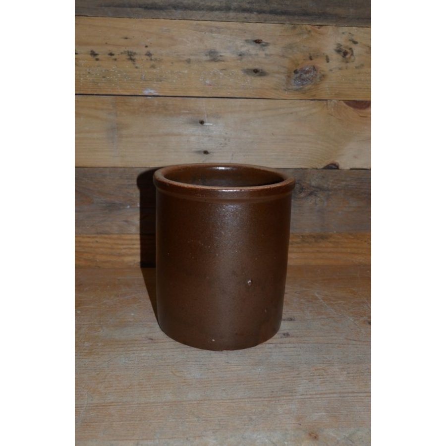 Grespotje bruin glazuur-2