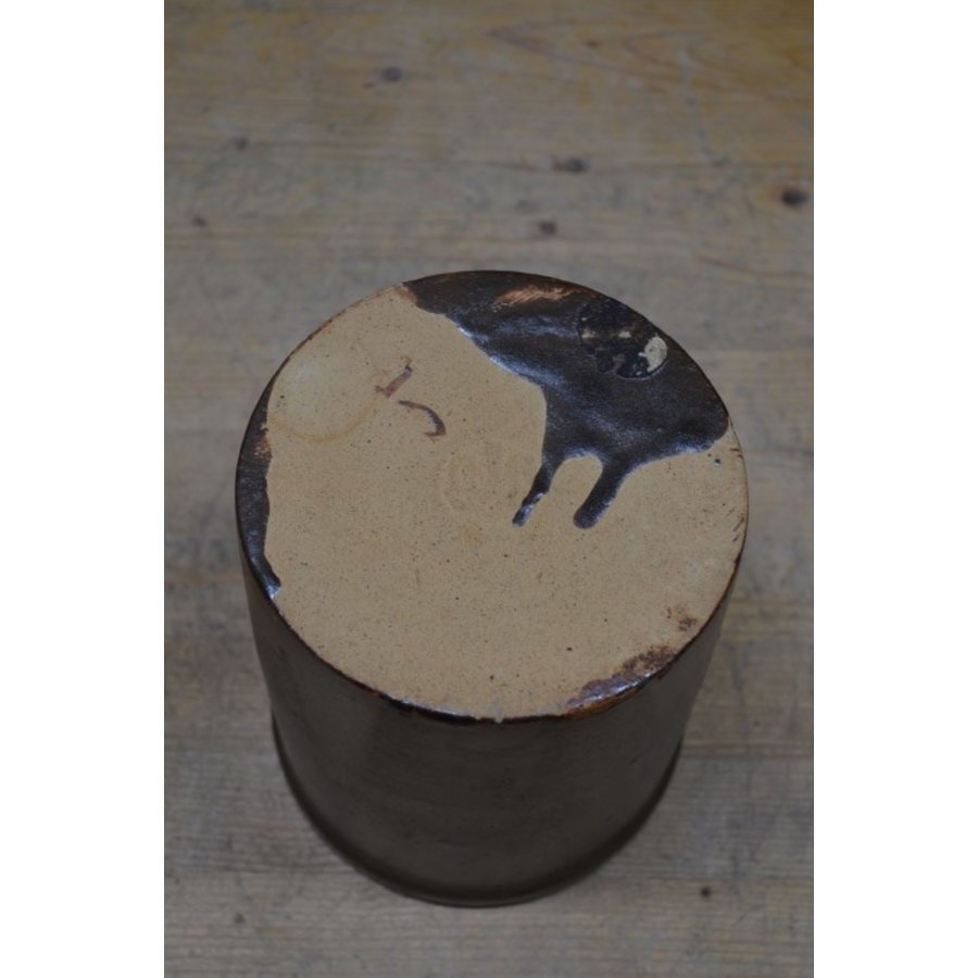 Grespotje bruin glazuur-4