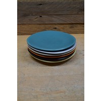 thumb-Set van 6 gekleurde schoteltjes modern decoratief servies-2