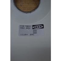 thumb-Rode Ikea lampenkap metaal-5