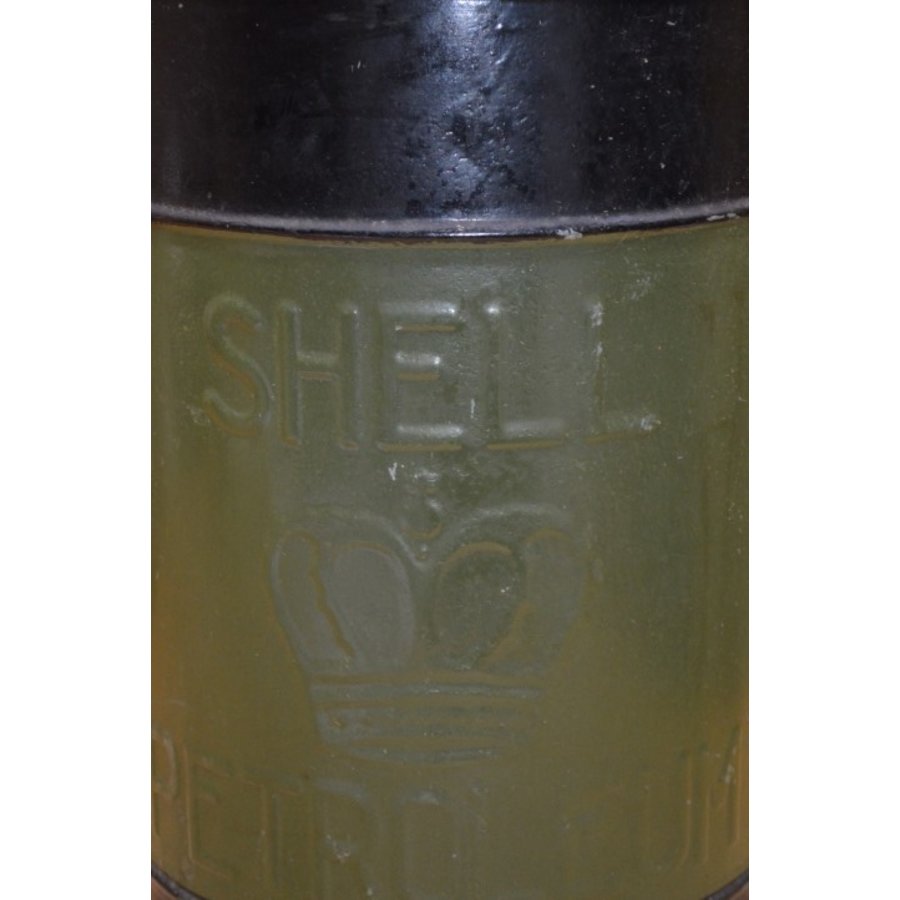 Oude Shell petroleum tank met landschapschildering-4