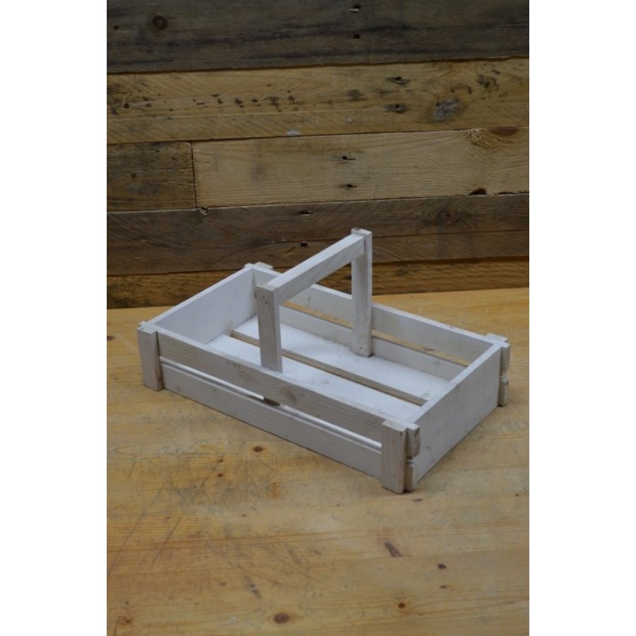 Houten kistje met handgreep-2