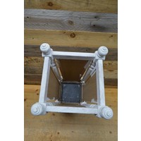 thumb-Witte houten paraplubak met webbing-4