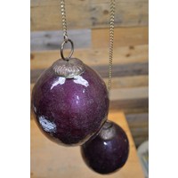 thumb-Glazen kerstballen met ketting-5