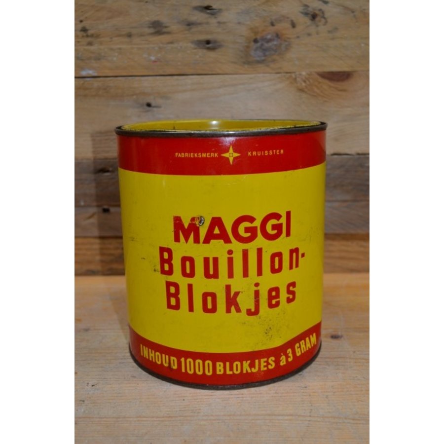 Vintage Maggi bewaarblik-1