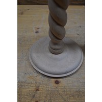 thumb-Set van 2 houten lampenpootjes met fitting opknapper-2