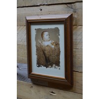 Klassieke lijst met babyfoto