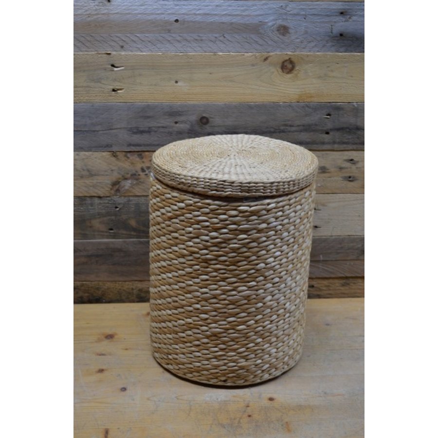 Gevlochten witte kruk-2