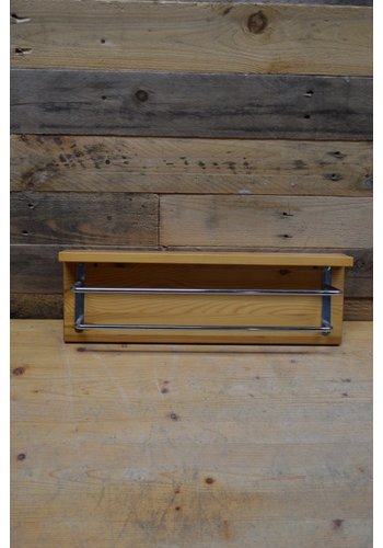 Wandrekje hout en metaal 