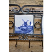 thumb-Vintage kapstok met tegeltjes-5