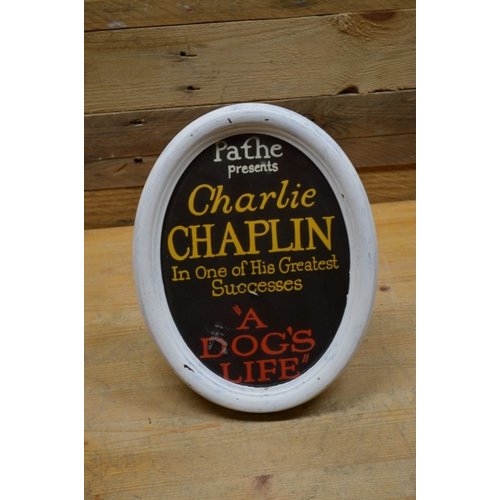 Charlie Chaplin reclame lijstje 