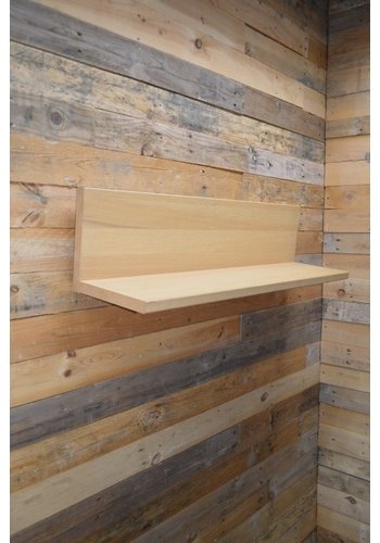 Wandrek/schap eiken 