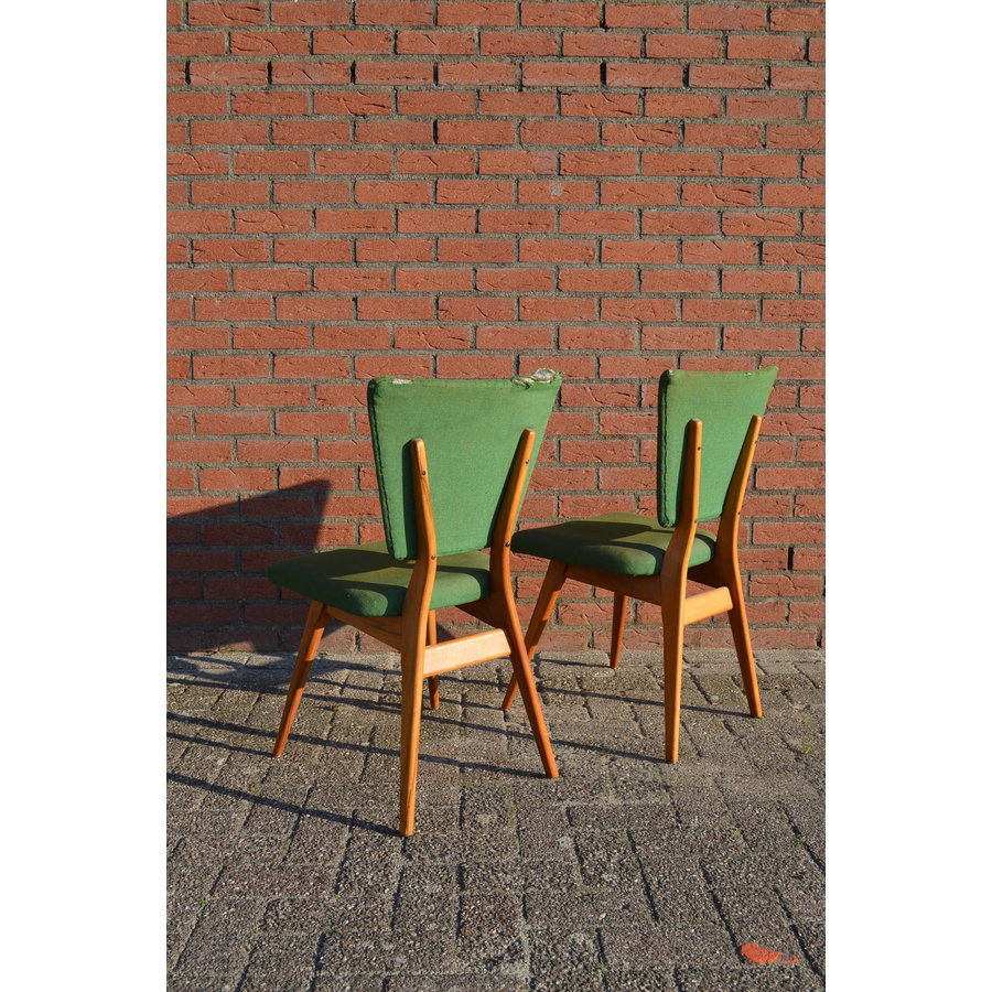 Retro keukenstoelen set van 2-4