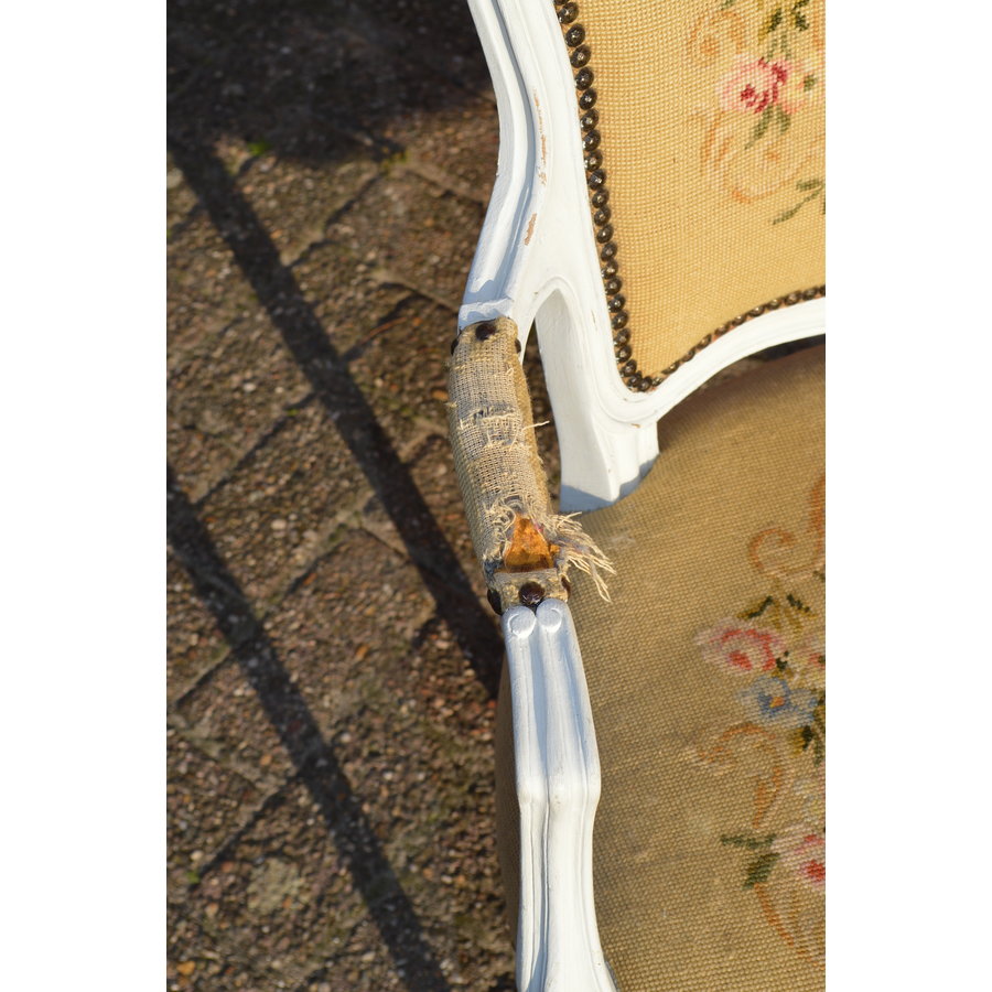 Barok dames armstoel-4