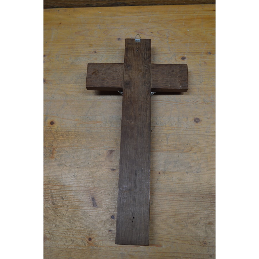 Heilig kruis van eikenhout-5