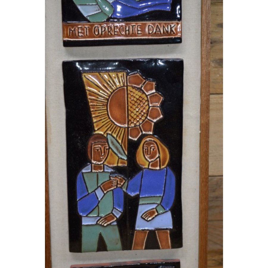 Bedank tegel schilderij-3