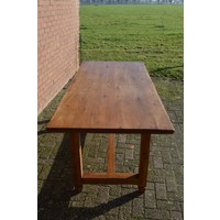 thumb-Massief eiken eettafel-4