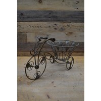 thumb-Metalen decoratieve driewielerfiets met mand-1