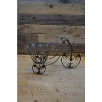 thumb-Metalen decoratieve driewielerfiets met mand-5