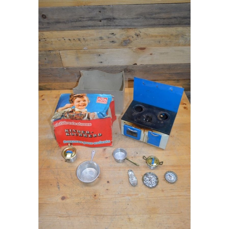 BSO keuken van blik vintage speelgoedkeuken-1