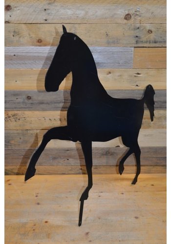 Paard metaalplaat 