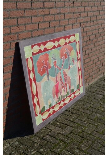 Schilderij Afrikaanse dieren 