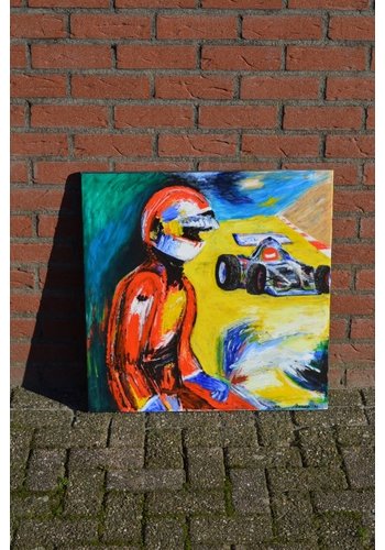 Formule 1 schilderij 
