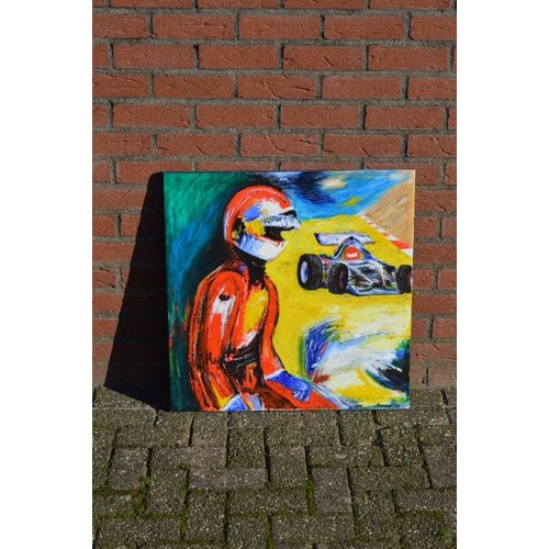 Formule 1 schilderij 