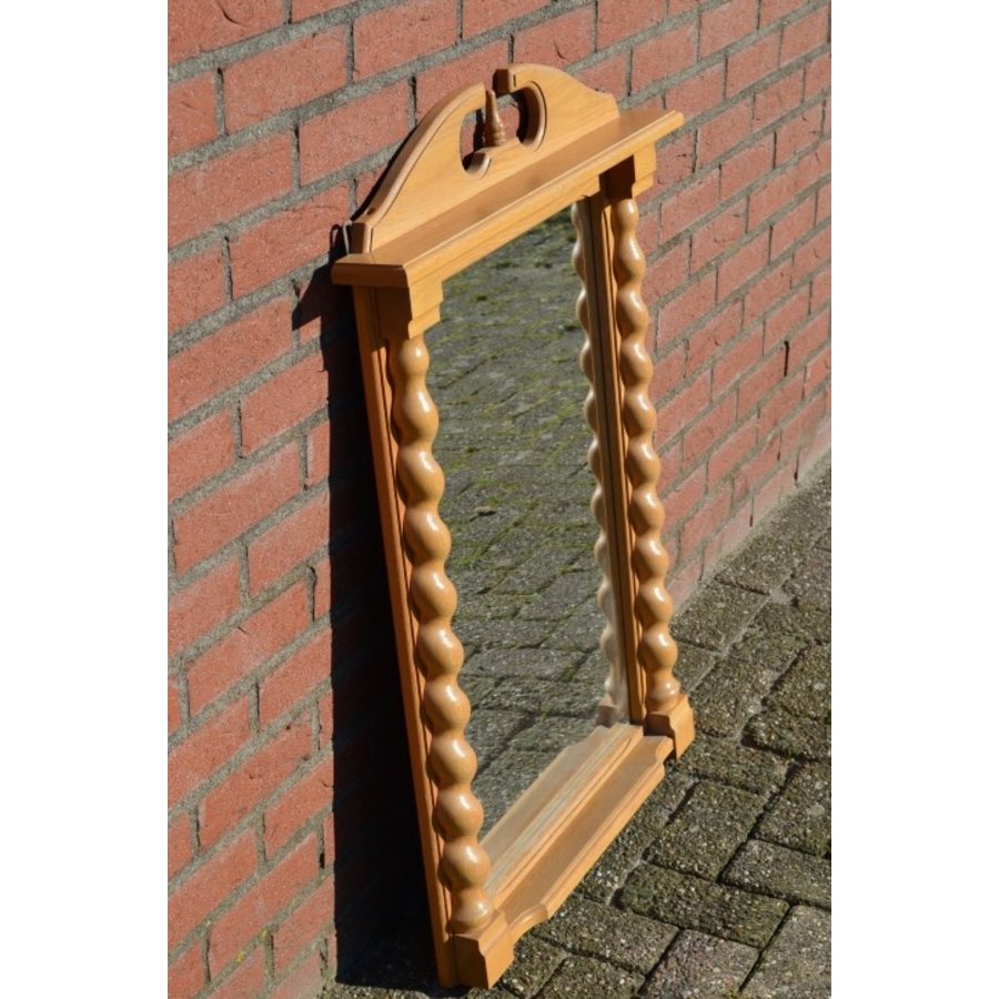 Spiegel blank eiken lijst-2