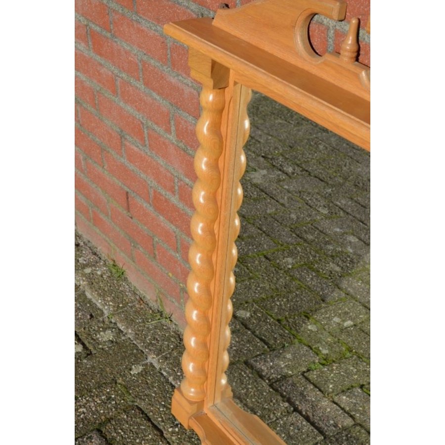 Spiegel blank eiken lijst-4