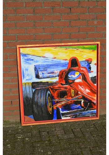 Schilderij Formule 1 